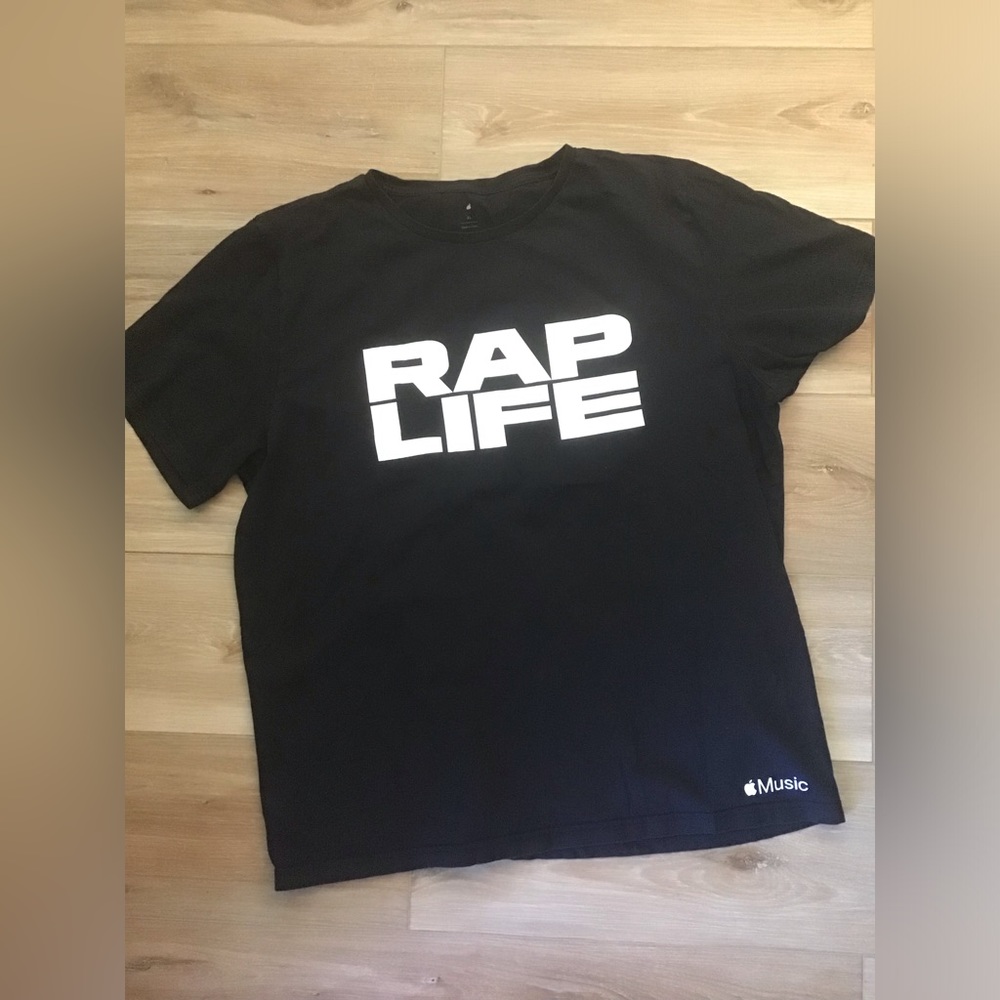 “Rap Life” Apple Music Employee Tee XL